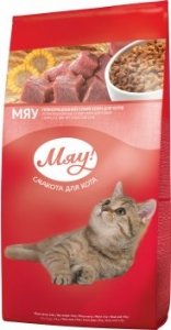 Сухий корм для котів МЯУ Мясо+Рис+Овочі 14 кг