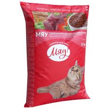 КОРМ ДЛЯ КОТОВ МЯУ  "МЯСО" 11 кг